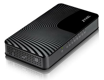 Zyxel GS-108S v2 Gigabit Ethernet (10/100/1000) Zwart