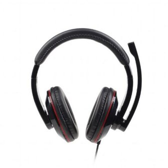 Gembird MHS-001 | Bedraade On-Ear Headset USB-A | Zwart