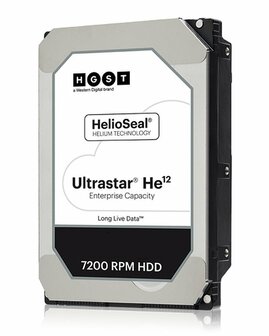 Western Digital Ultrastar He12 Enterprise HDD 3.5&quot; | 12TB SATA III | 7200RPM