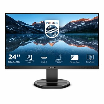 Philips B Line 243B9/00 computer monitor 60,5 cm (23.8&quot;) 1920 x 1080 Pixels Full HD LED Zwart