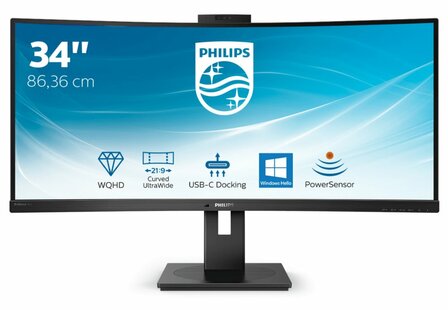 Philips Brilliance 346P1CRH/00 34&quot; | 3440x1440 VA | 100Hz | Ultrawide Monitor