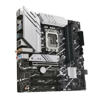 ASUS PRIME B760M-A WIFI D4 | Socket LGA 1700 | Intel B760 | 4xDDR4 | Micro-ATX | Moederbord