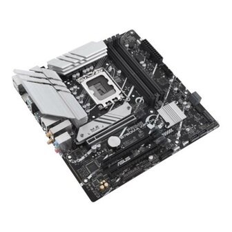 ASUS PRIME B760M-A WIFI D4 | Socket LGA 1700 | Intel B760 | 4xDDR4 | Micro-ATX | Moederbord