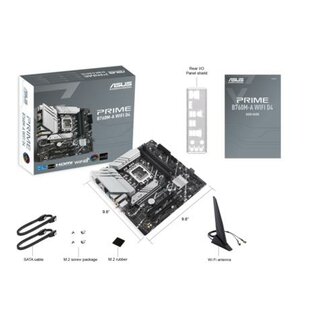ASUS PRIME B760M-A WIFI D4 | Socket LGA 1700 | Intel B760 | 4xDDR4 | Micro-ATX | Moederbord