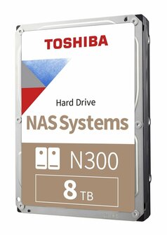 Toshiba N300 NAS HDD 3.5&quot; | 8TB SATA III | 7200RPM