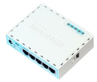 Mikrotik Ethernet LAN Router hEX 5x 1Gbps switch