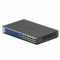 NETGEAR GS516UP Unmanaged Gigabit Ethernet (10/100/1000) Power over Ethernet (PoE) Grijs