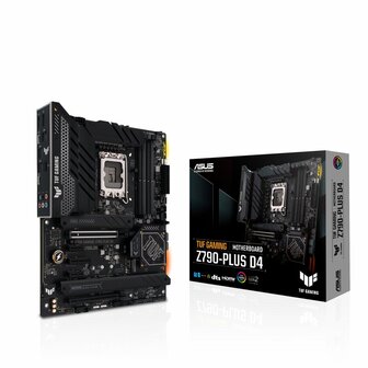 ASUS TUF GAMING Z790-PLUS D4 | Socket LGA 1700 | Intel Z790 | 4xDDR4 | ATX | Moederbord
