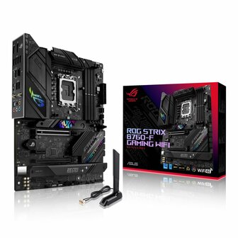 ASUS ROG STRIX B760-F GAMING WIFI | Socket LGA 1700 | Intel B760 | 4xDDR5 | ATX | Moederbord