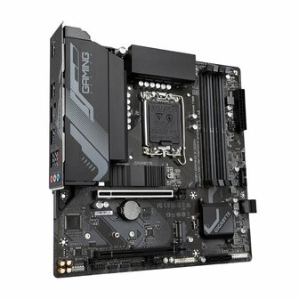 MB Gigabyte B760M GAMING X | Socket LGA 1700 | Intel B760 | 4xDDR4 | Micro-ATX | Moederbord