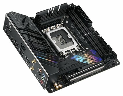 ASUS ROG STRIX B760-I GAMING WIFI | Socket LGA 1700 | Intel B760 | 2xDDR5 | Mini-ITX | Moederbord