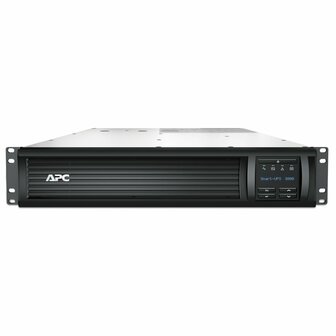 APC Smart-UPS SMT3000RMI2UC | 3000 VA / 2700 W | Rack Mount 2U | 8x IEC C13 &amp; 1x IEC C19 | Pure Sine Wave | SmartConnect &amp; AVR | LCD-scherm