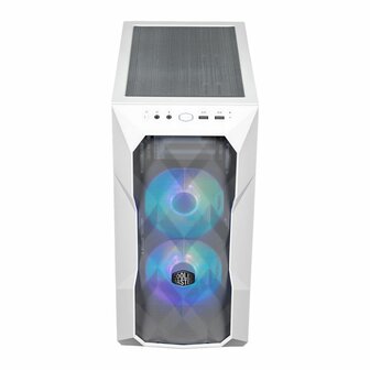 Cooler Master MasterBox TD300 Mesh RGB | Micro Tower Case | Wit