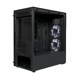 Cooler Master MasterBox TD300 Mesh RGB | Micro Tower Case | Zwart