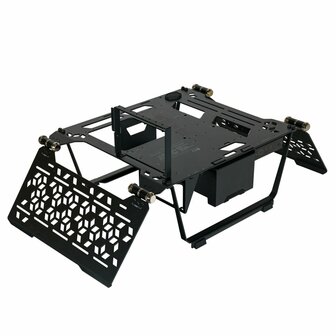 Cooler Master MasterFrame 700 | Full Tower Case | Zwart