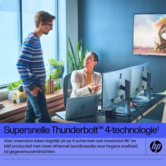 HP G2 Docking Station | Thunderbolt 280W | Zwart