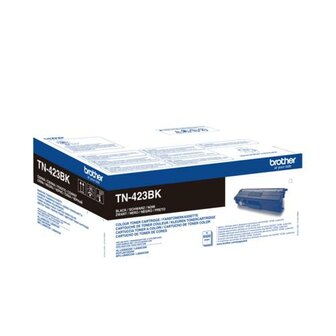 Brother TN-423BK | Originele Tonercartridge | Zwart | Hoge Capaciteit