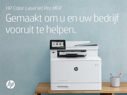 HP Color LaserJet Pro MFP M479fdw, Printen, kopi&euml;ren, scannen, fax, e-mail, Scannen naar e-mail/pdf; Dubbelzijdig printen; ADF voor 50 vel ongekruld