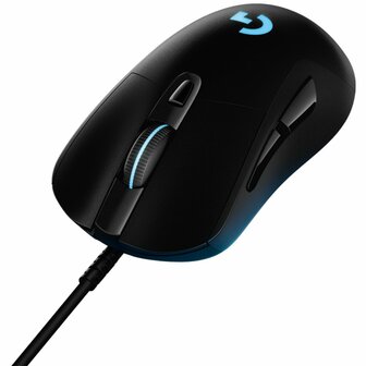 Logitech G403 Hero | Draadloze Gaming Muis | RF-Draadloos | 25.600 DPI | Zwart