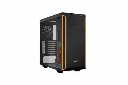 be quiet! Pure Base 600 Window Midi Tower Zwart, Oranje