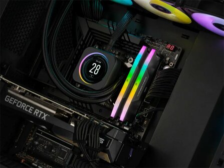 Corsair Vengeance RGB | 32GB 2x16GB DDR5 | 6000MHz | DIMM | CL40 | Geheugenmodule | RAM