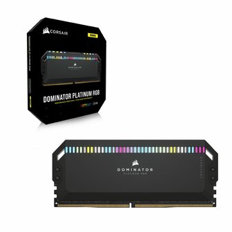 Corsair Dominator Platinum RGB | 64GB 2x32GB DDR5 | 5200MHz | DIMM | CL40 | Geheugenmodule | RAM