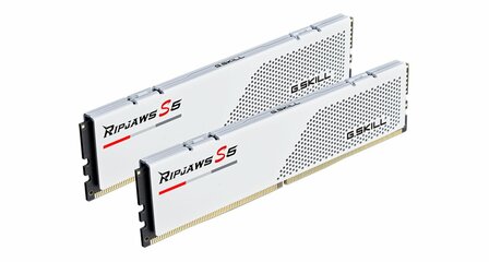 G.Skill Ripjaws S5 Wit | 32GB 2x16GB DDR5 | 5200MHz | DIMM | CL36 | Geheugenmodule | RAM