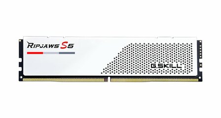 G.Skill Ripjaws S5 Wit | 32GB 2x16GB DDR5 | 5200MHz | DIMM | CL36 | Geheugenmodule | RAM