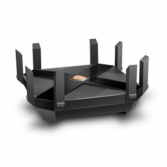 TP-Link Archer AX6000 draadloze router Gigabit Ethernet Dual-band (2.4 GHz / 5 GHz) 4G Zwart