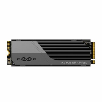 Silicon Power XS70 | 2TB NVMe SSD | M.2 | Gen4 | 7.300MB/s | Heatsink