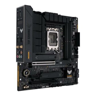ASUS TUF GAMING B760M-PLUS WIFI D4 | Socket LGA 1700 | Intel B760 | 4xDDR4 | Micro-ATX | Moederbord
