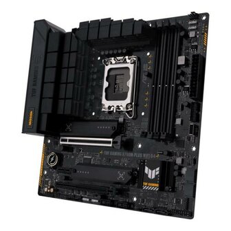 ASUS TUF GAMING B760M-PLUS WIFI D4 | Socket LGA 1700 | Intel B760 | 4xDDR4 | Micro-ATX | Moederbord