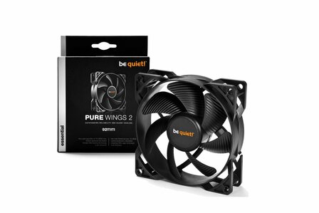 be quiet! PURE WINGS 2, 92mm Computer behuizing Ventilator 9,2 cm Zwart