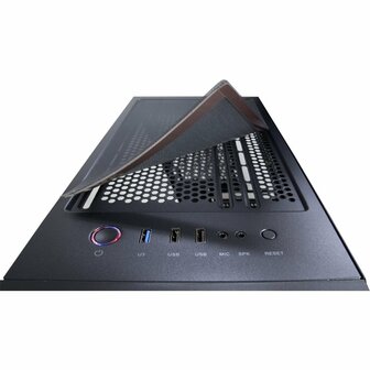 Inter-Tech C-303 Mirror | Tower Case | Zwart