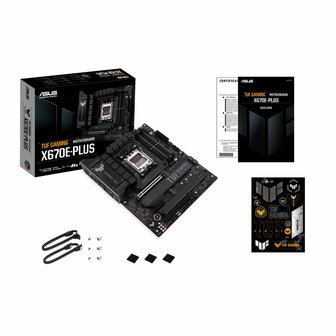 ASUS TUF GAMING X670E-PLUS | Socket AM5 | AMD X670 | 4xDDR5 | ATX | Moederbord