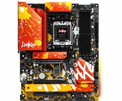 Asrock B650 LiveMixer | Socket AM5 | AMD B650 | 4xDDR5 | ATX | Moederbord