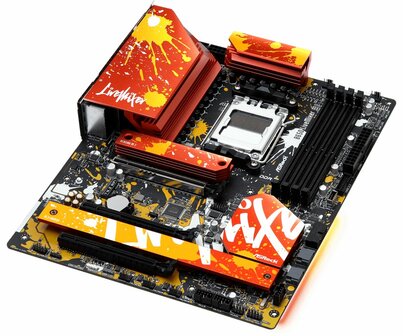 Asrock B650 LiveMixer | Socket AM5 | AMD B650 | 4xDDR5 | ATX | Moederbord