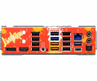 Asrock B650 LiveMixer | Socket AM5 | AMD B650 | 4xDDR5 | ATX | Moederbord