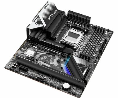 Asrock X670E Pro RS | Socket AM5 | AMD X670 | 4xDDR5 | ATX | Moederbord
