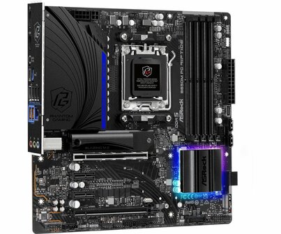 Asrock B650M PG Riptide | Socket AM5 | AMD B650 | 4xDDR5 | Micro-ATX | Moederbord