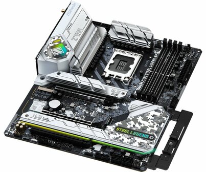 Asrock Z790 Steel Legend WiFi | Socket LGA 1700 | Intel Z790 | 4xDDR5 | ATX | Moederbord