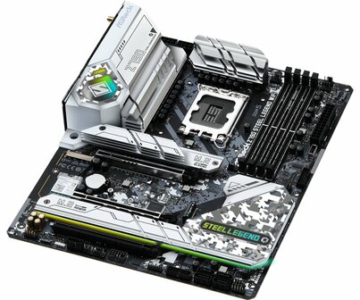 Asrock Z790 Steel Legend WiFi | Socket LGA 1700 | Intel Z790 | 4xDDR5 | ATX | Moederbord