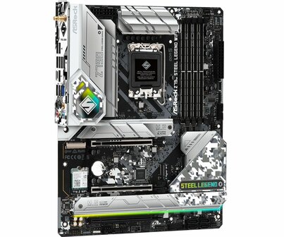 Asrock Z790 Steel Legend WiFi | Socket LGA 1700 | Intel Z790 | 4xDDR5 | ATX | Moederbord