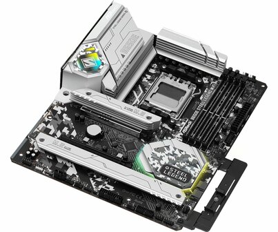 Asrock B650E Steel Legend WiFi | Socket AM5 | AMD B650 | 4xDDR5 | ATX | Moederbord
