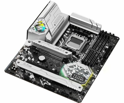 Asrock B650E Steel Legend WiFi | Socket AM5 | AMD B650 | 4xDDR5 | ATX | Moederbord