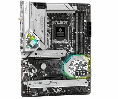 Asrock B650E Steel Legend WiFi | Socket AM5 | AMD B650 | 4xDDR5 | ATX | Moederbord