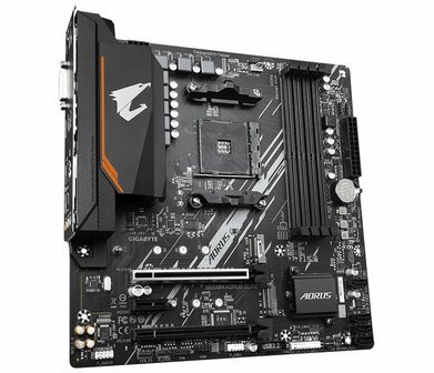 Gigabyte B550M AORUS ELITE | Socket AM4 | AMD B550 | 4xDDR4 | Micro-ATX | Moederbord