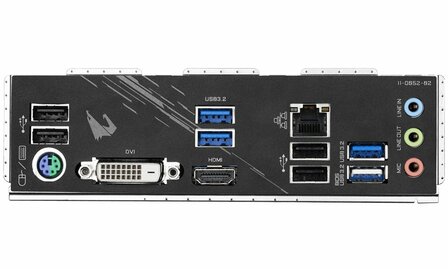Gigabyte B550M AORUS ELITE | Socket AM4 | AMD B550 | 4xDDR4 | Micro-ATX | Moederbord
