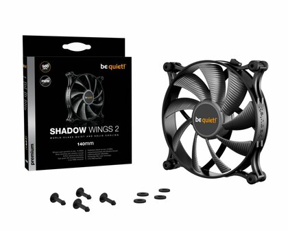 be quiet! Shadow Wings 2 | 140mm Case Fan