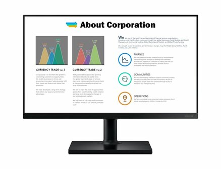 Samsung F24T450FZU 24&quot; | 1920x1080 IPS | 75Hz | Monitor
